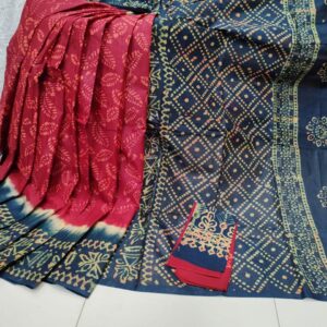 Batik Cotton Saree❤️