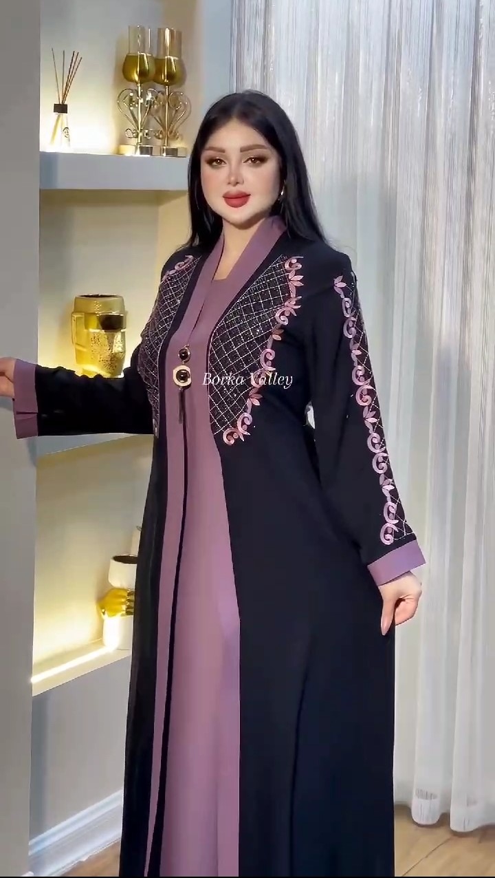 এক্সক্লুসিভ এডজাস্ট কটি বোরকা - Image 2