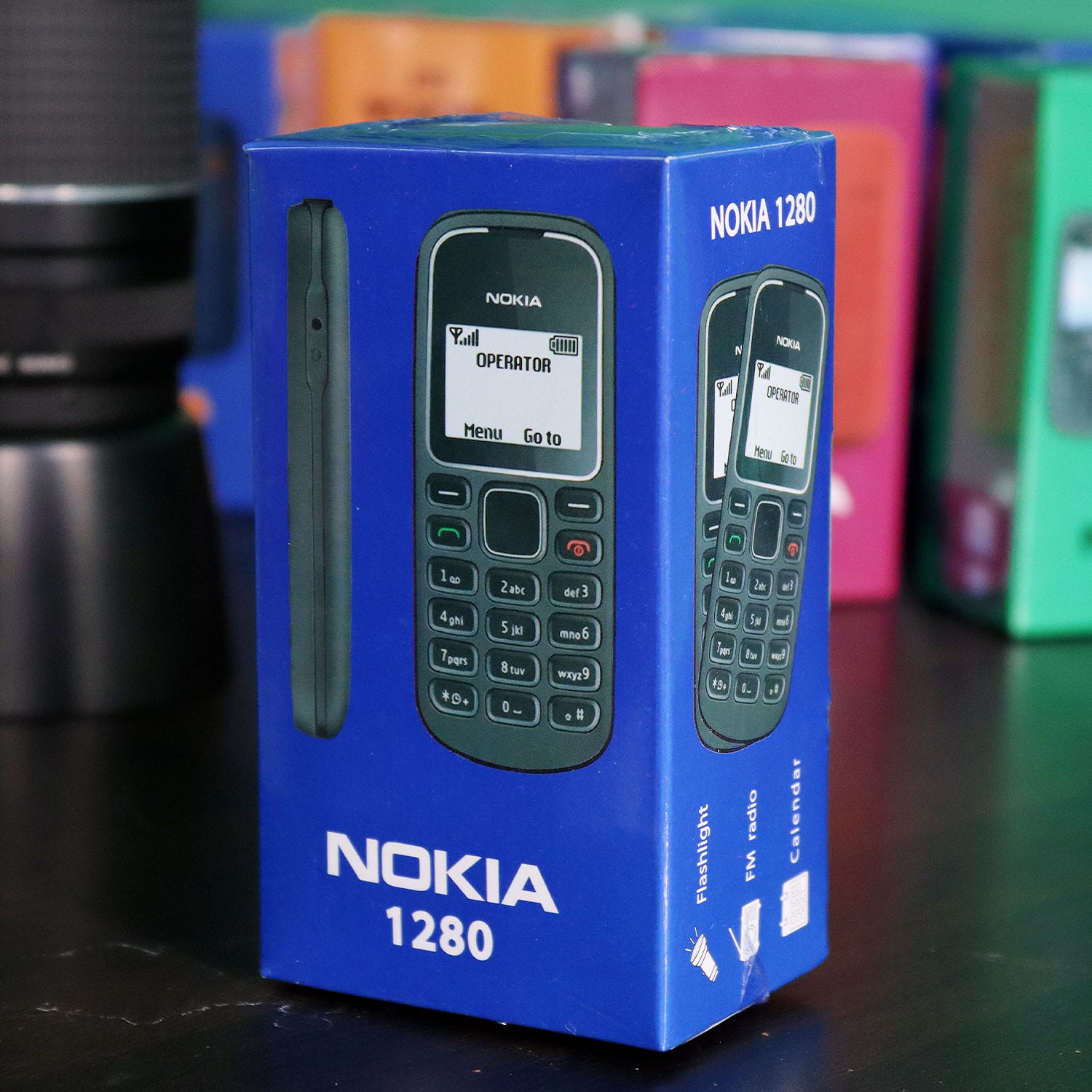 Nokia 1280 Original Button Mobile Single Sim