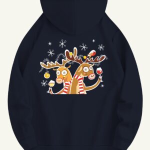 Drop Shoulder Hoodie for Men and Women