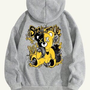 Drop Shoulder Hoodie for Men and Women