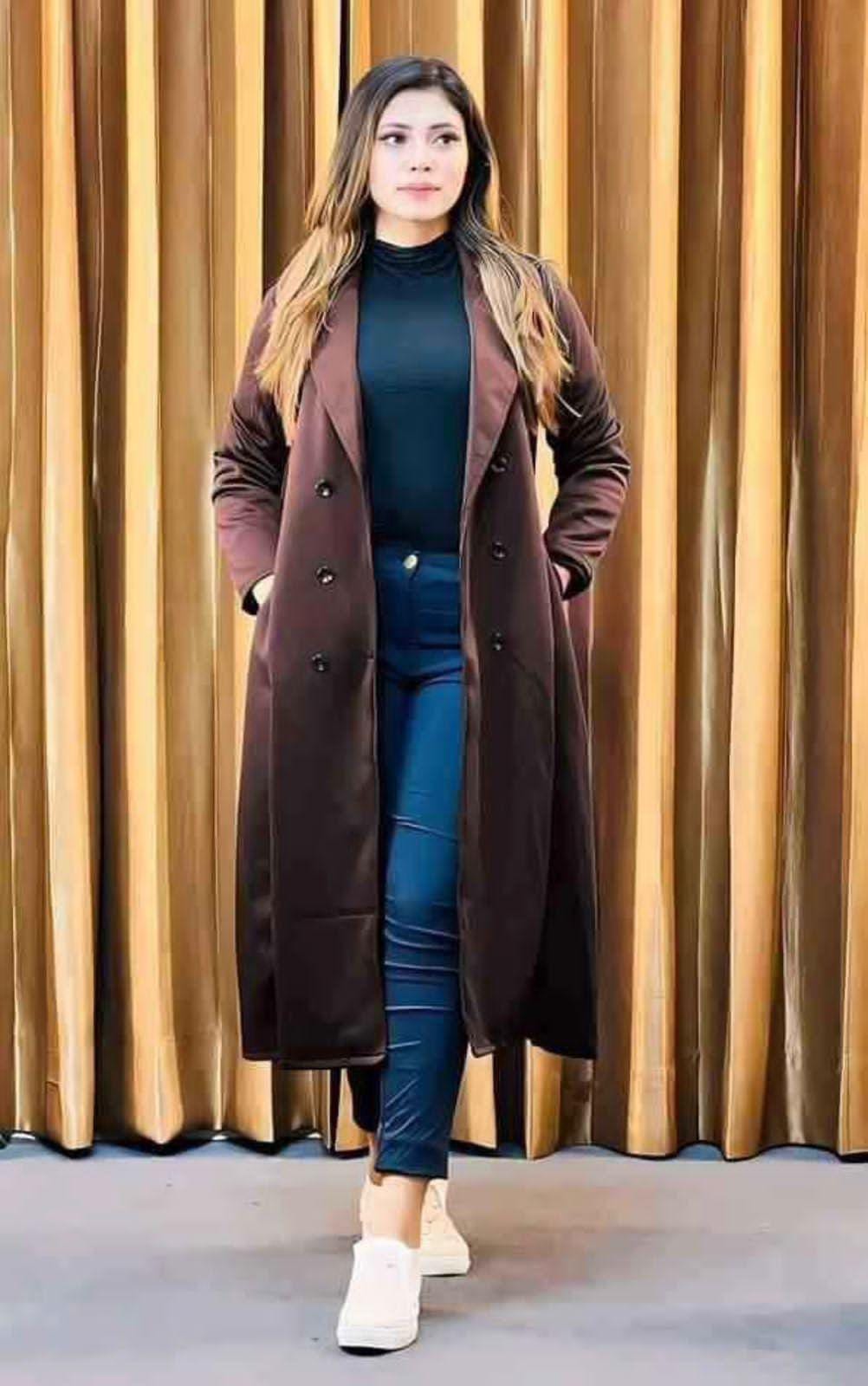 Stylish Ladies Overcoat Premium Winter Fur Long Coat - Image 4