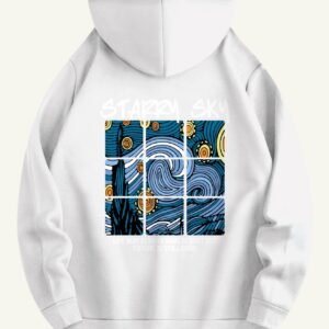 Drop Shoulder Hoodie for Men and Women