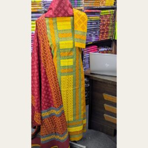 *স্টাইলিশ থ্রিপিছ সেট code: onra