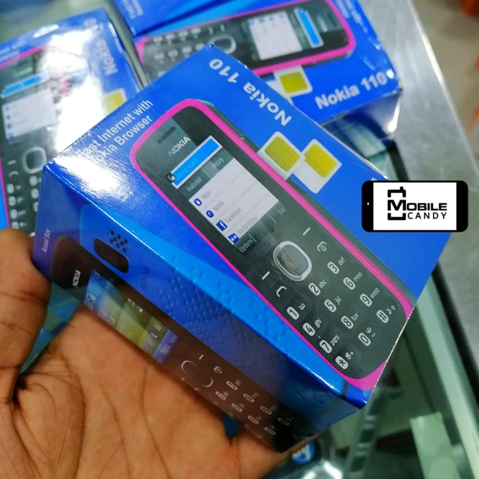 Nokia 110 Dual Sim Button Mobile (Refurbished) - Image 2