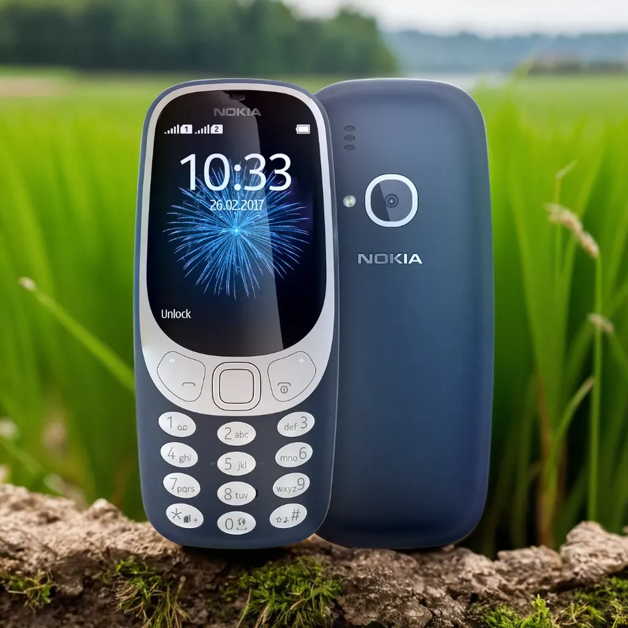 Nokia 3310 Dual Sim Button Mobile