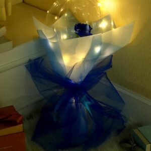 Valentine Special Premium Balloon With Lightning Flower