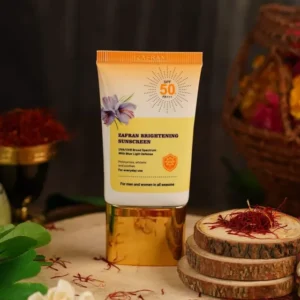 Zafran Brightening Sunscreen SPF50 PA+++ 30gm | For Men & Women Daily Use