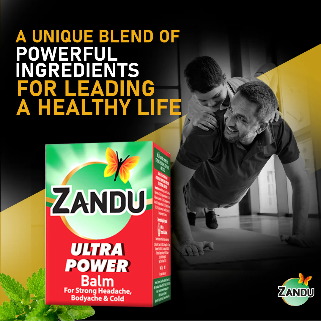 Zandu Balm Ultra Power Red 8ml | Indian - Image 4