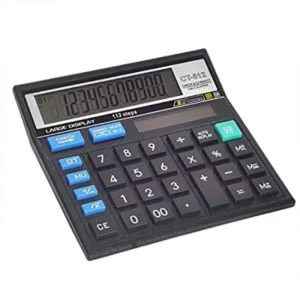 CT-512 Large Display Calculator - Black - calculator