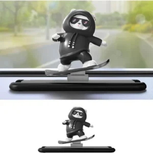 CUTE SLIDING BEAR CAR DASHBOARD TOY