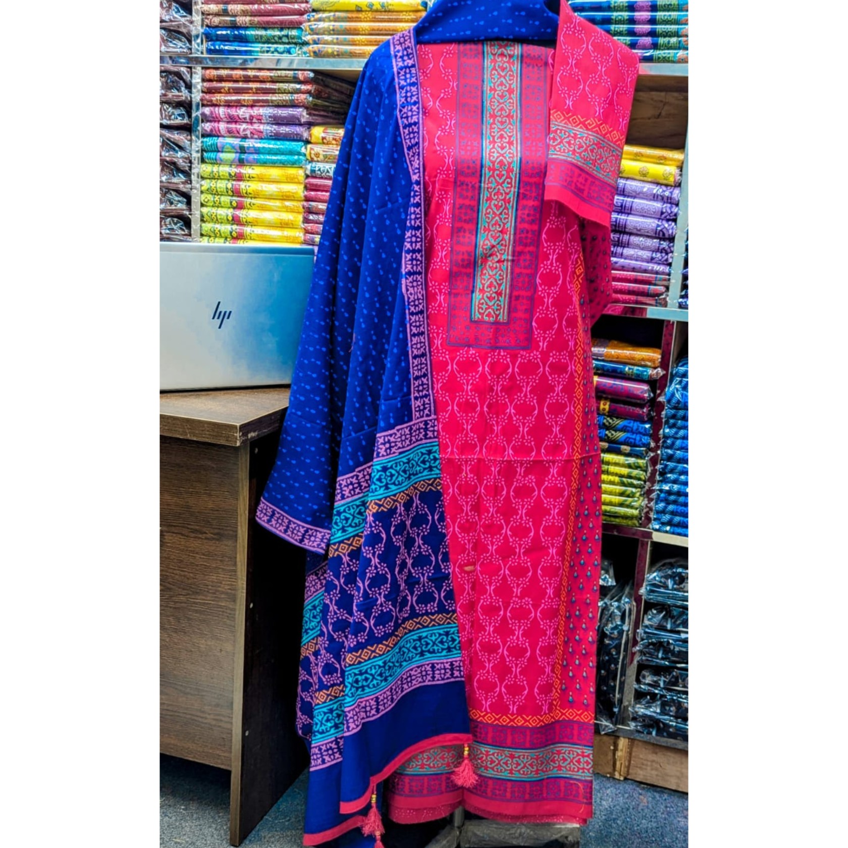 *স্টাইলিশ থ্রিপিছ সেট code: onuu - Image 4