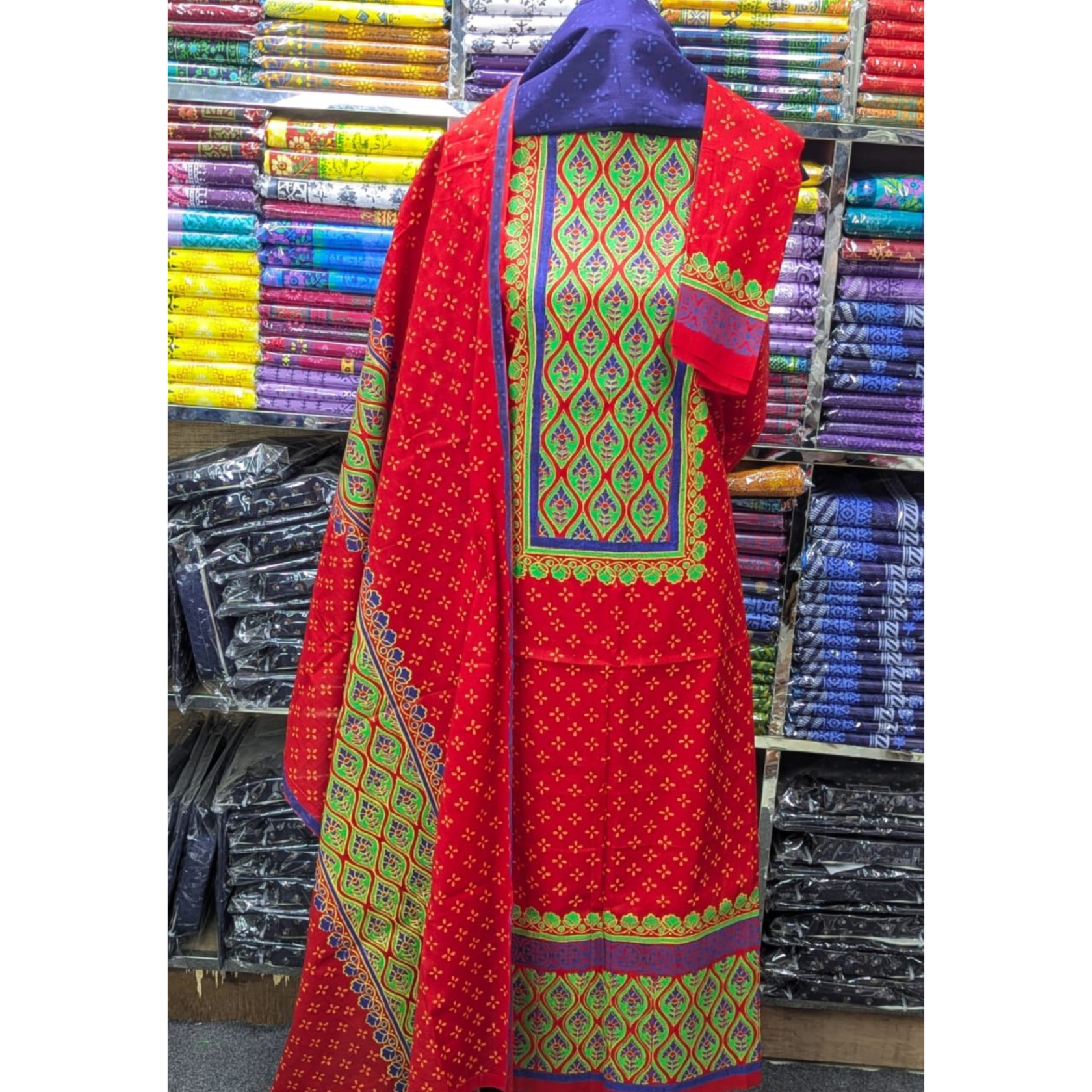 *স্টাইলিশ থ্রিপিছ সেট code: onuu - Image 2